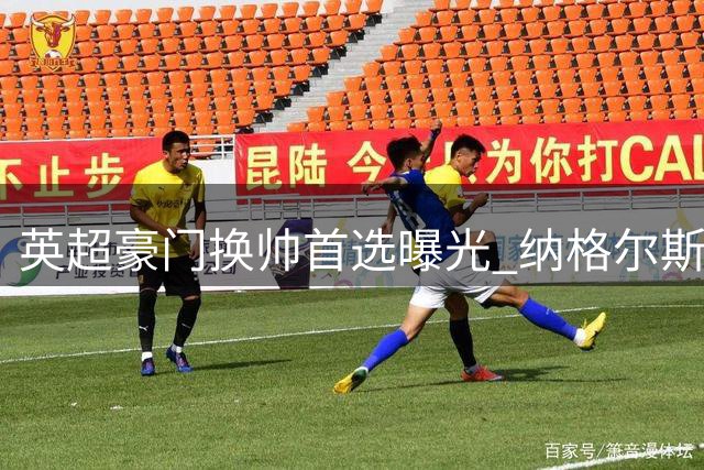 英超豪门换帅首选曝光 纳格尔斯曼有望重返俱乐部执教